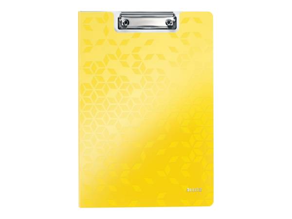 Leitz WOW portablocco A4 Metallo, Polyfoam Giallo