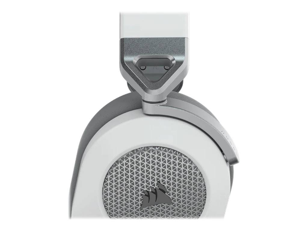 Cuffia con microfono Corsair HS65 SURROUND Auricolare Cablato Portatile Giocare Bianco [CA-9011271-EU]-3