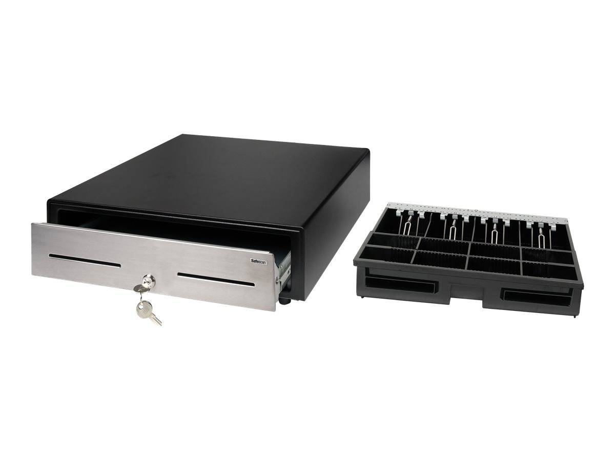 Safescan HD-4646S - Cash Drawer - Schwarz, Silber (132-0427)-2