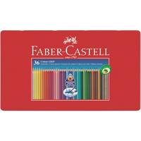 Matite Colorate Colour Grip Faber Castell - Astuccio Metallo - 112435 (Assortiti Conf. 36)-3