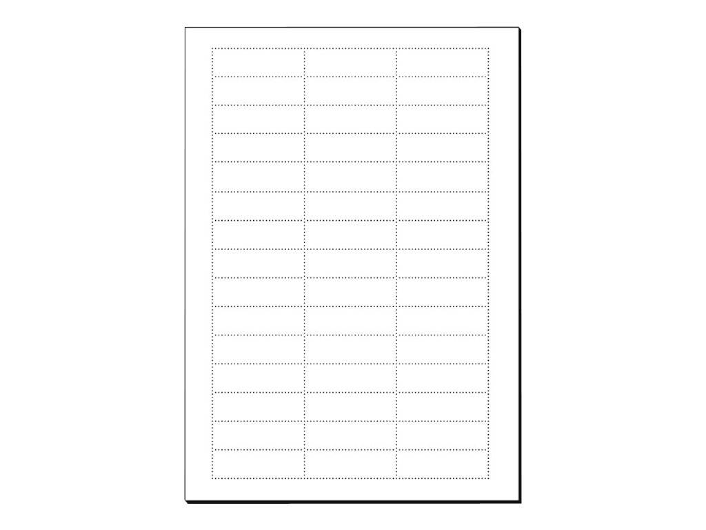 Sigel LP725 - Aktenetiketten - alle Farben, sortiert - 58 x 18 mm - 185 g/m2 - 180 Karte(n) (4 Bogen x 45) (LP725)-1