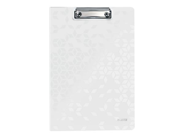 Leitz WOW portablocco A4 Metallo, Polyfoam Bianco
