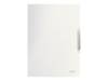 Leitz Style 3-Flap Polipropilene (PP) Bianco A4