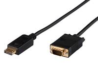 MicroConnect DP-VGA-MM-200 Displayport to VGA Cable 2m-1