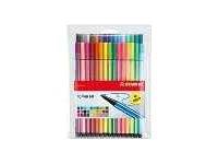 STABILO Pen 68 marcatore Medio Multicolore 30 pz