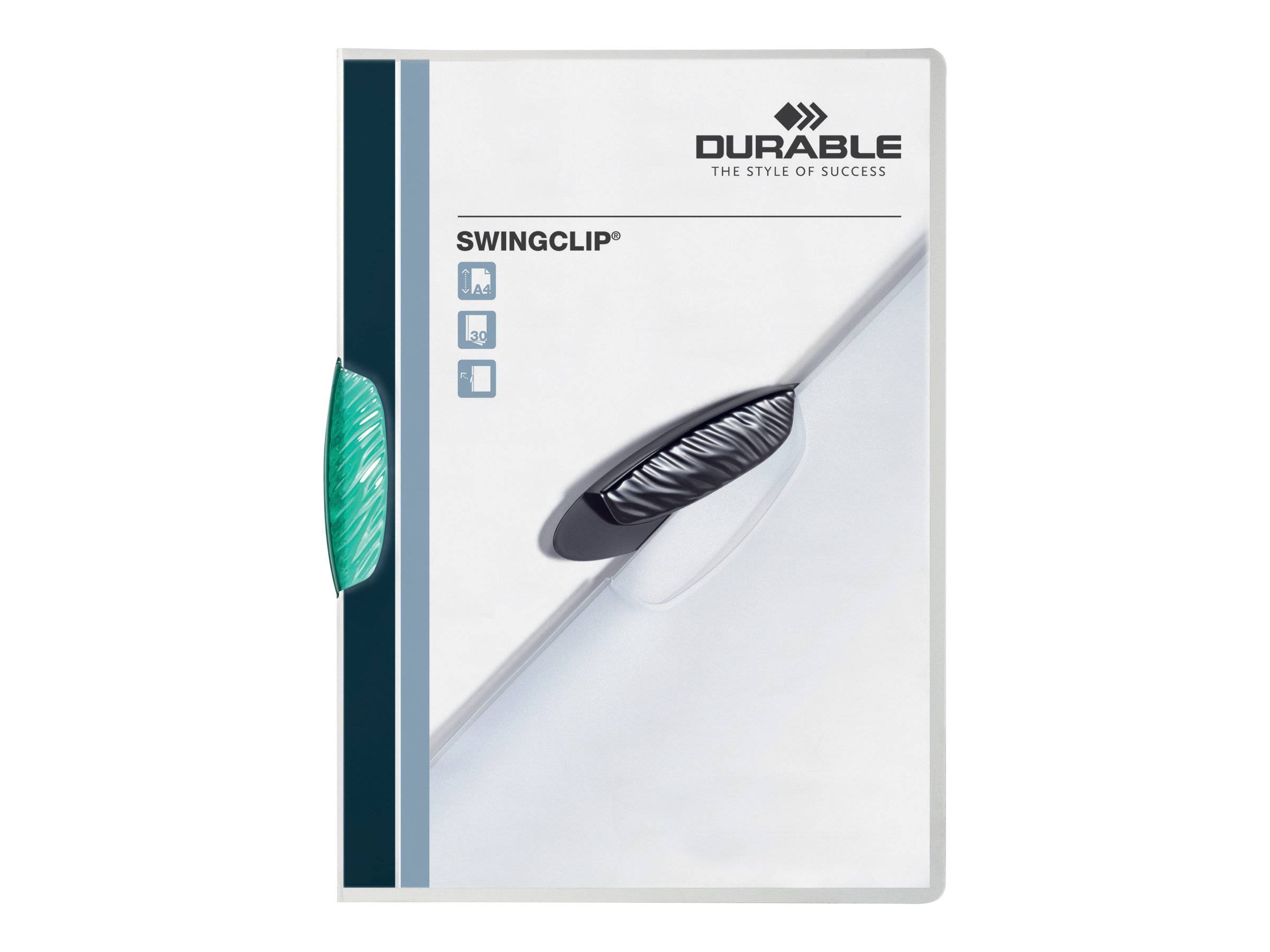 DURABLE Klemmmappe SWINGCLIP® 30 A4 transparent 25 ST 226032-0