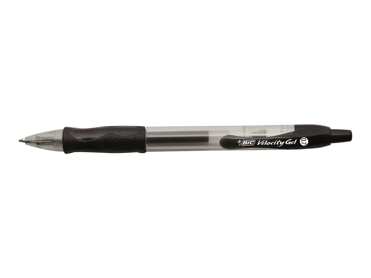 BIC 829157 penna a sfera Nero Penna a sfera retrattile a clip 12 pz-2