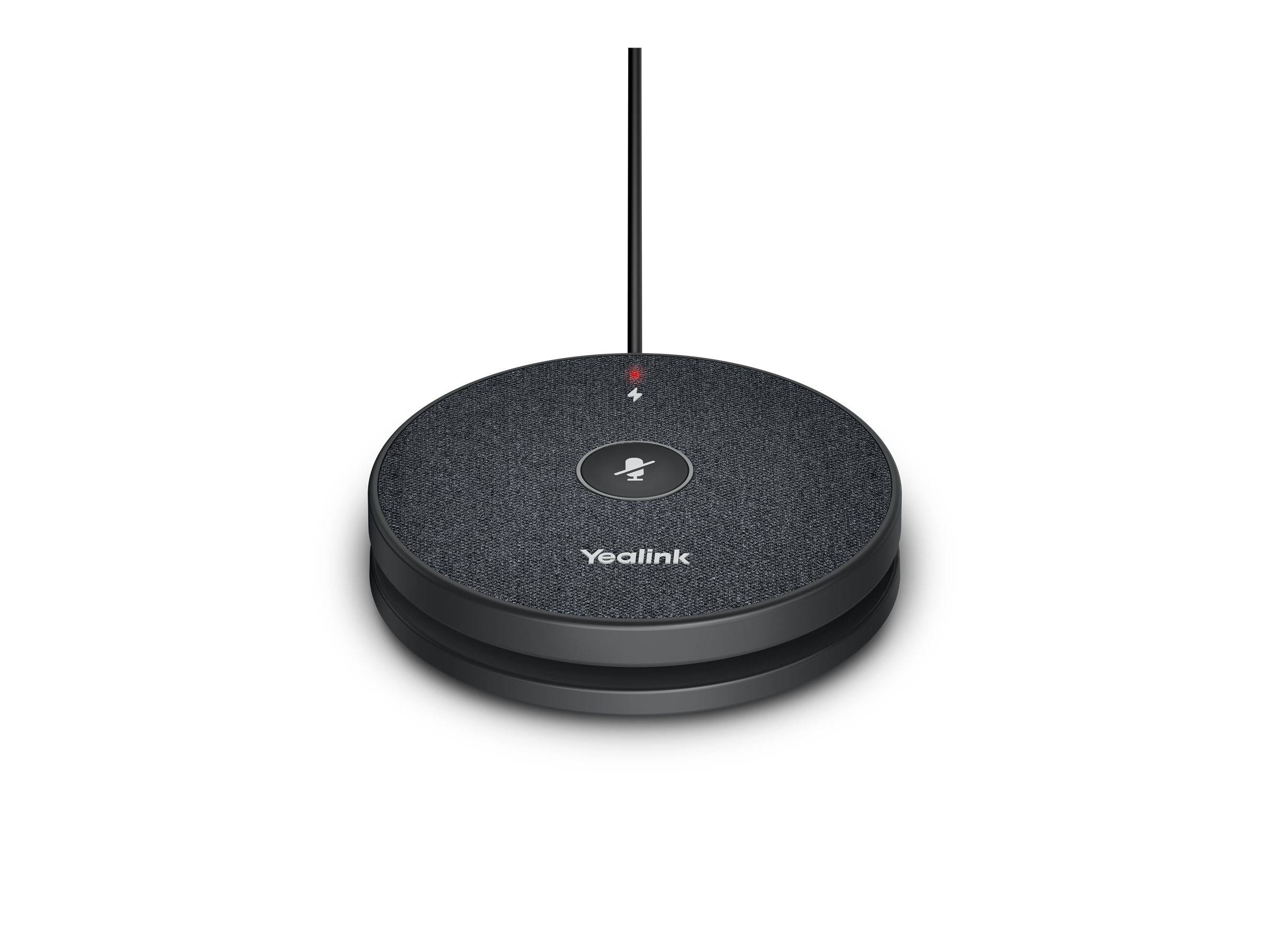 Yealink VCM36-W accessorio per videoconferenza Microfono Nero-1