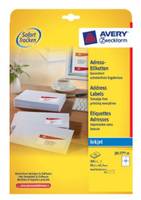 Etichette per indirizzi AVERY Zweckform J8177-25 99,1 x 42,3 mm bianco-2
