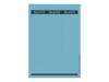 Leitz 16870035 etichetta autoadesiva Rettangolo Blu 75 pz