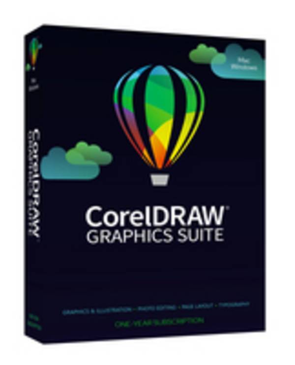 Corel CorelDRAW Graphics Suite 1 licenza/e 1 anno/i