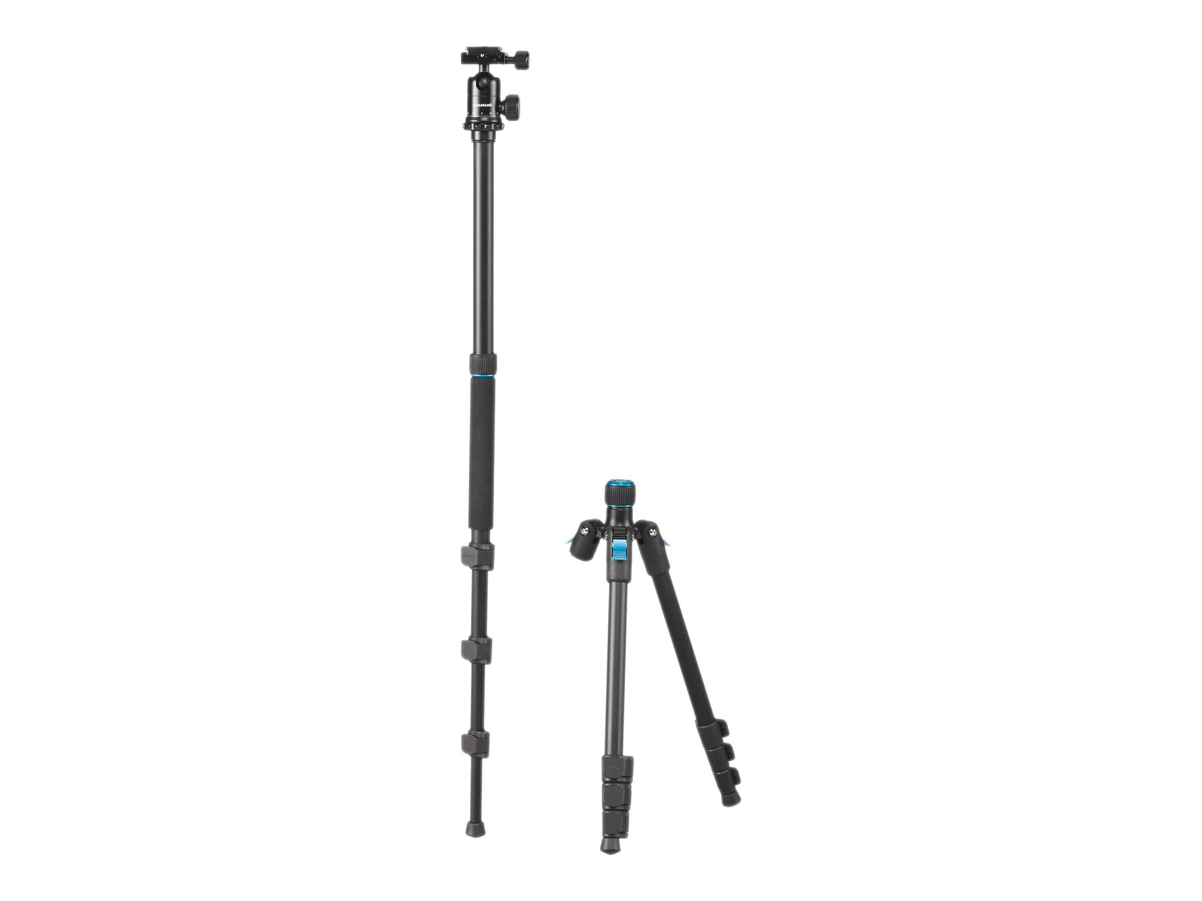 Cullmann Kamerastativ Treppiede Altezza operativa=37 - 135 cm Nero incl. custodia