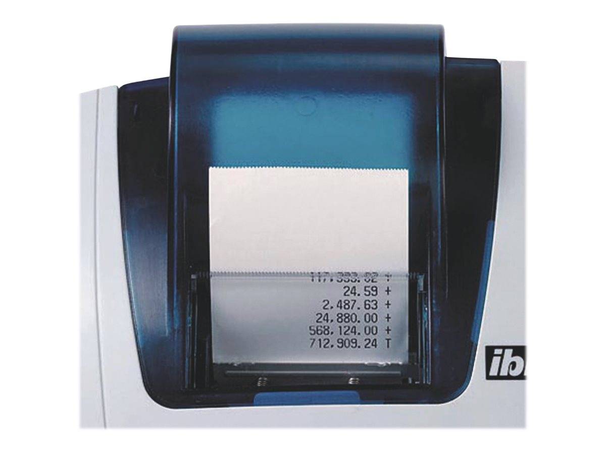 Calcolatrice scrivente termica IBICO 1491X - display 14 cifre - bianco/azzurro - IB404207-3