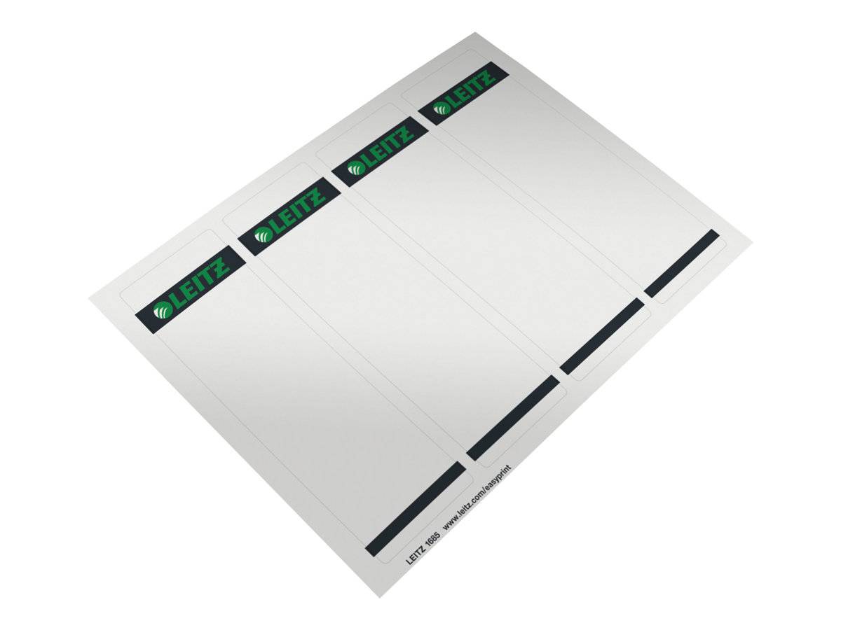 Leitz 16850085 etichetta autoadesiva Rettangolo Grigio 400 pz-2