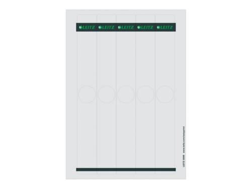 Leitz 60990085 etichetta autoadesiva Rettangolo Grigio