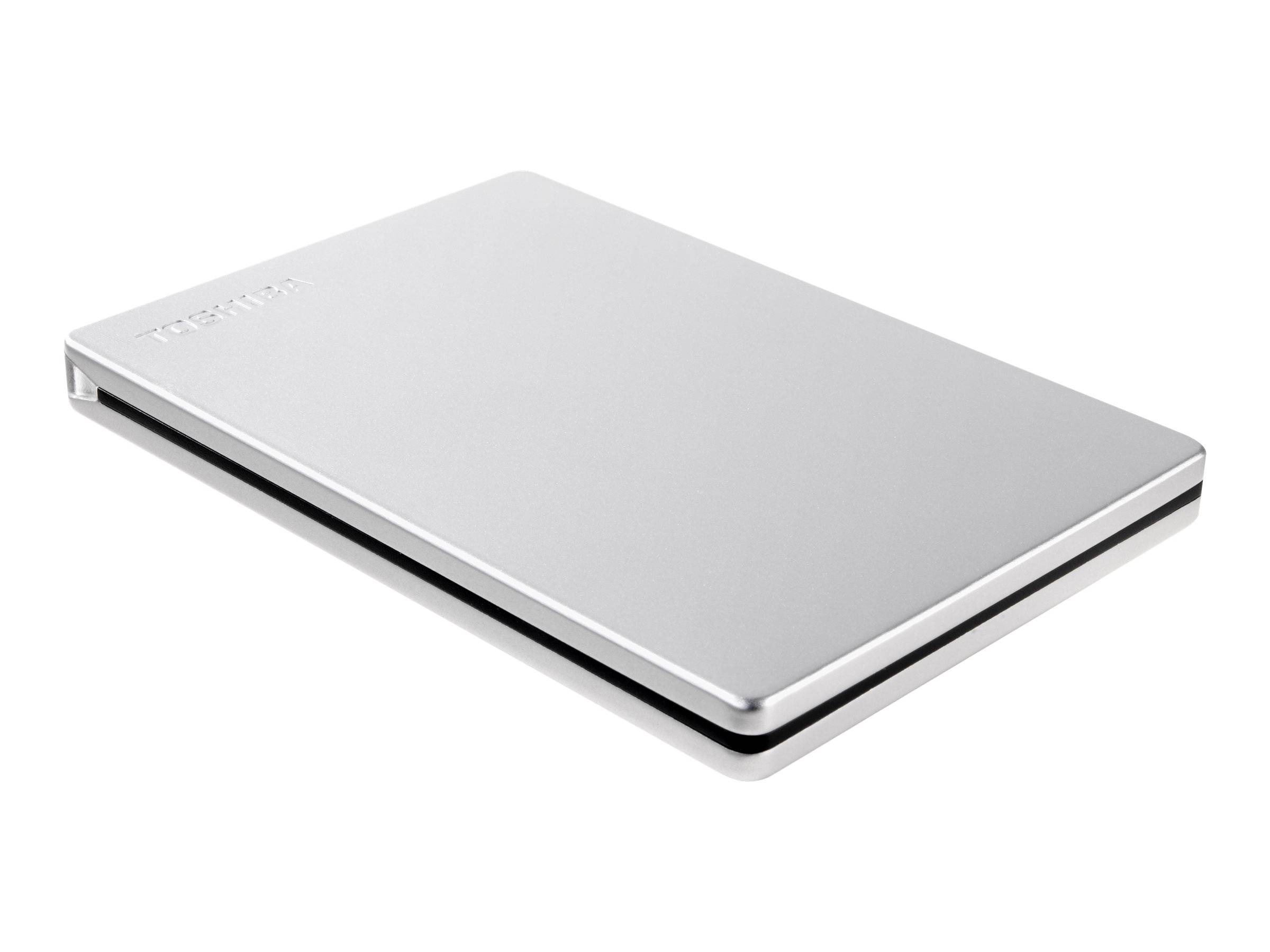 Toshiba Canvio Slim disco rigido esterno 1 TB 2.5 Micro-USB B 3.2 Gen 1 (3.1 Gen 1) Argento-4