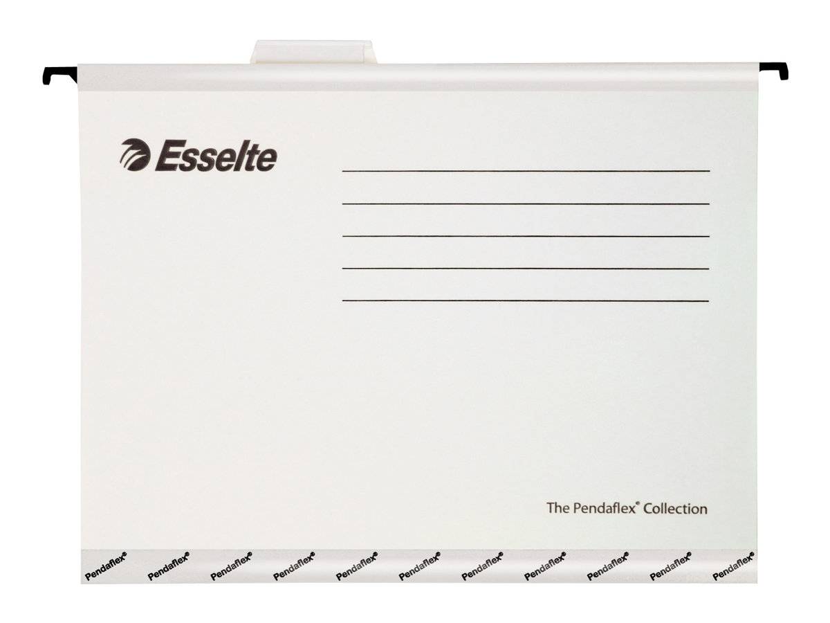 Esselte Pendaflex cartella sospesa e accessorio A4 Cartoncino Bianco 25 pz (Esselte Pendaflex h?ngemappe forst?rke)-0