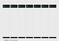 Leitz 16810085 etichetta non adesiva 175 pz Grigio-2