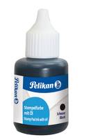 Inchiostro per timbri con olio Pelikan flacone 30 ml nero 351353-1