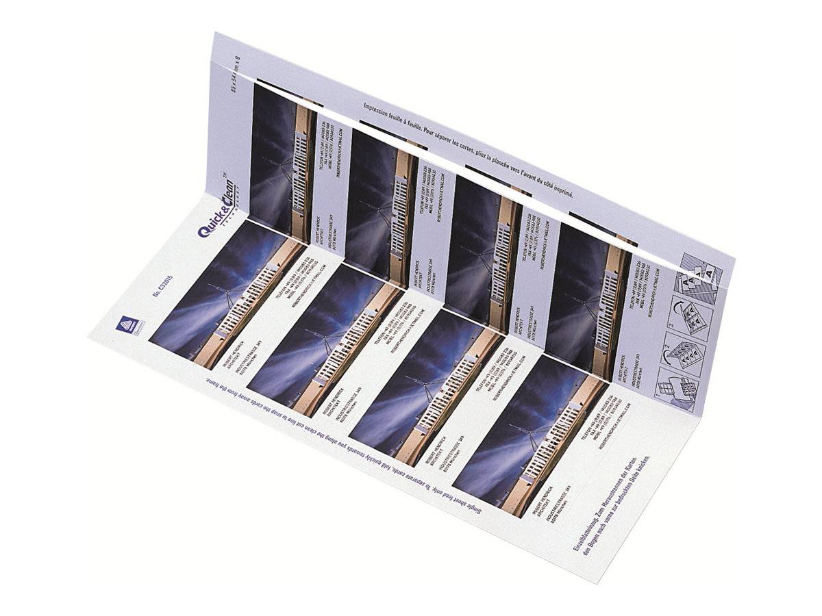 QuickundClean 85 x 54 mm x25, 85 mm, 54 mm, 25 fogli, 200 pezzi-3