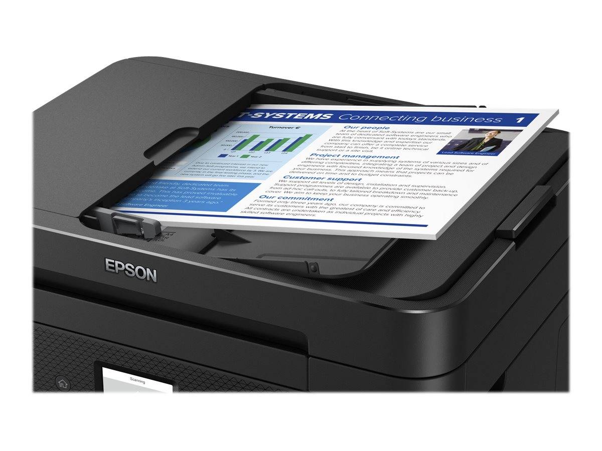MULTIFUNZIONE EPSON Workforce WF-2950DWF A4 4INK 33/18PPM 100FF DUPLEX LCD FAX ADF WiFi USB2.0 Epson Connect-3