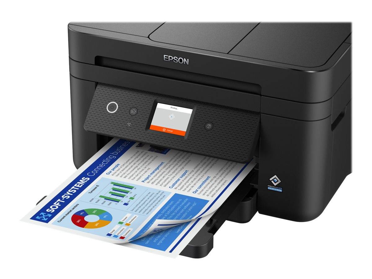 MULTIFUNZIONE EPSON Workforce WF-2950DWF A4 4INK 33/18PPM 100FF DUPLEX LCD FAX ADF WiFi USB2.0 Epson Connect-4