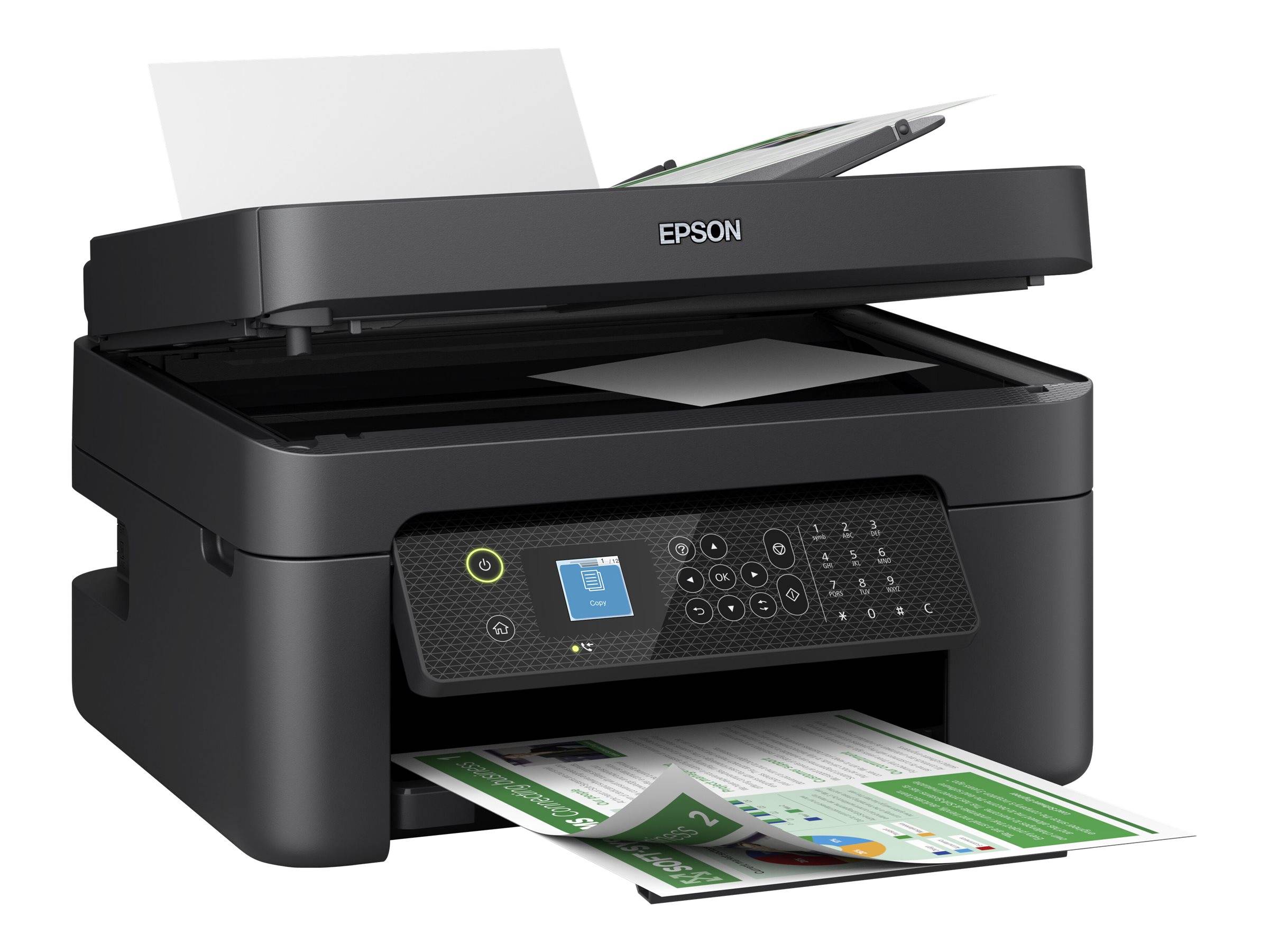 Epson WorkForce WF-2930DWF - dispositivo multifunzione a getto d'inchiostro - stampa. scansione. copia. fax 5760 x 1440-2