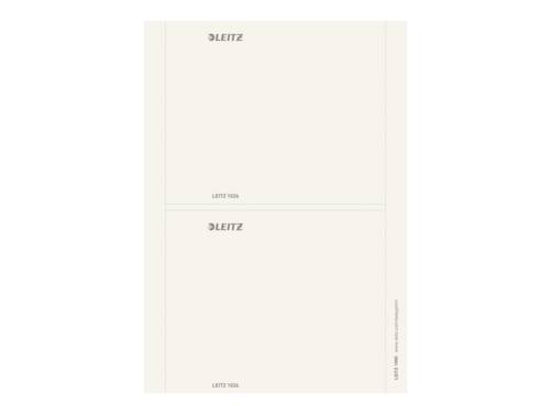 Leitz Folder labels, grey etichetta autoadesiva Grigio
