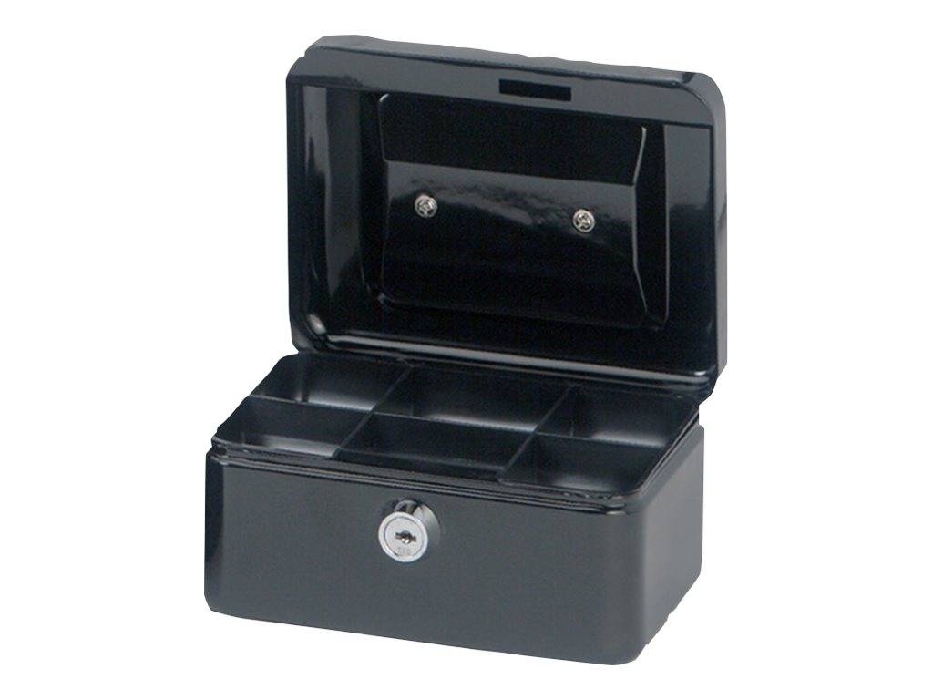 MAUL Geldkassette, schwarz, Maße: (B)152 x (T)125 x (H)81 mm (56101-90)-0