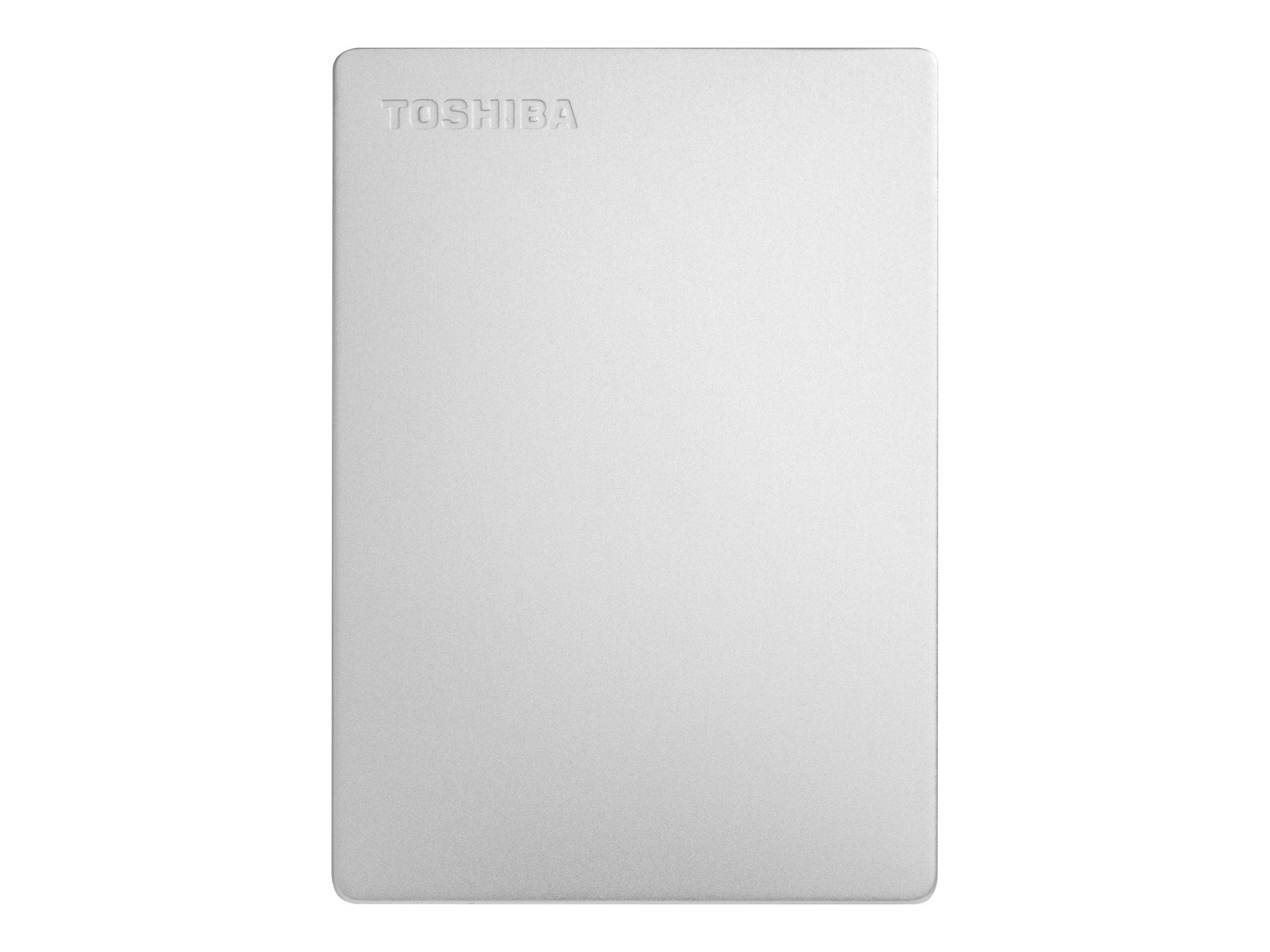 Toshiba Canvio Slim disco rigido esterno 2000 GB Argento-1