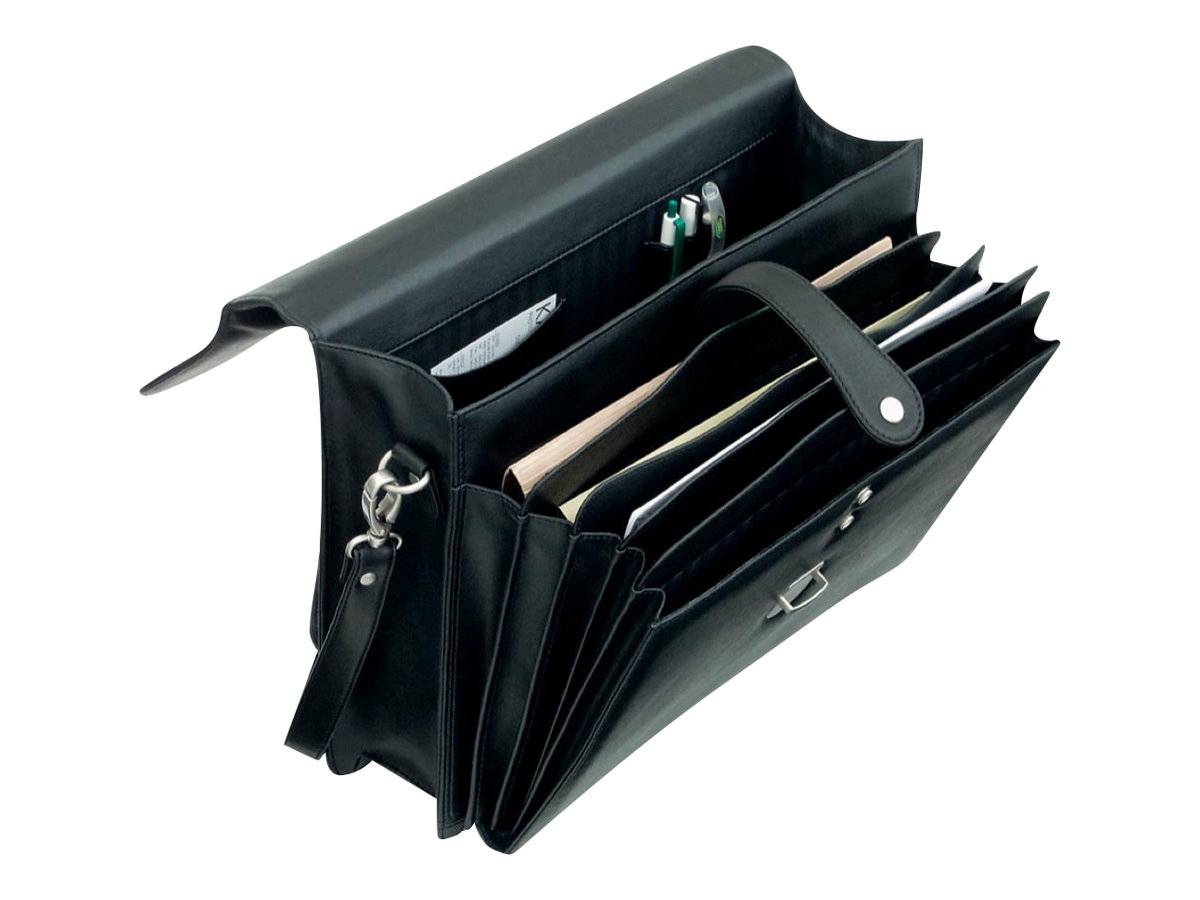 Valigetta ventiquattrore Alassio FORTE in ecopelle 40x15x32 cm nero 92011-0