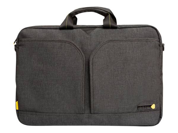 Techair Evo pro 33,8 cm [13.3] Valigetta ventiquattrore Grigio (techair Evo 13 Laptop Shoulder Bag. Supplied by Hypertec