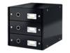 CLICK STORE CASSET. 3 CASSETTI NER