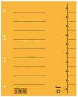 Bene separando le foglie DIN A4 210 g/m² giallo-1