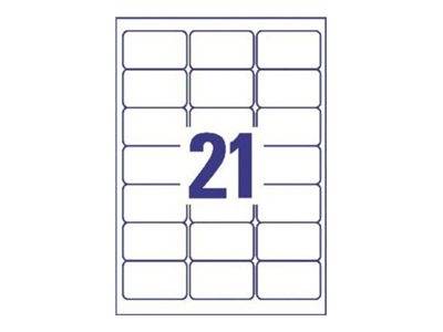 AVERY Zweckform Folien-Adressetiketten 63,5 x 38,1 mm-0