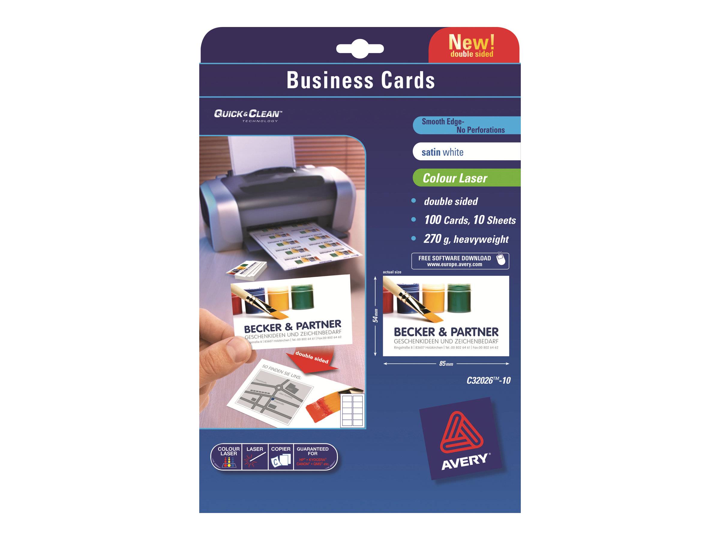 C32026-10, laser, carta, raso, 270 gm2, 85 mm, 54 mm-0