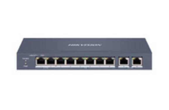 Hikvision DS-3E1310HP-EI 8 Port Fast Ethernet Smart POE Switch