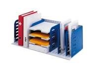 Styro 282-03407.38 Schreibtischablage Polystyrol Blau - Grau (2820340738)-1