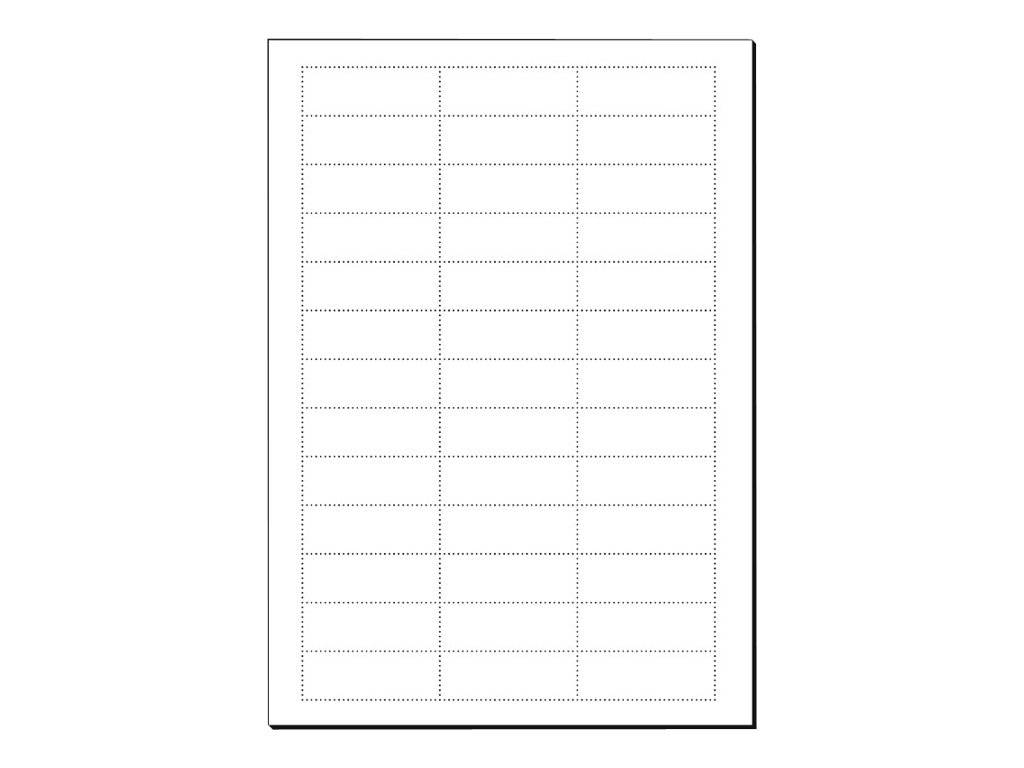 Sigel LP720 - Hängeordneretiketten - weiß - 60 x 21 mm - 185 g/m2 - 156 Stck. (4 Bogen x 39) (LP720)-1