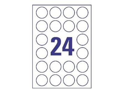 Etichette di sicurezza AVERY Nutzform 40,0 x 40,0 mm bianche-1