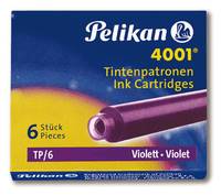 Cartucce per Stilografica 4001 TP/6 Pelikan - 301697 (Viola Conf. 6)-1