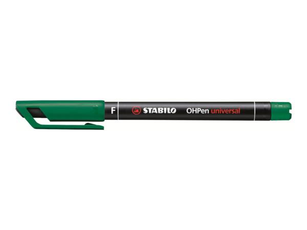 Stabilo OHPen Confezione da 4 Pennarelli Indelebili - Fine Tip - Linea da 0.7 mm