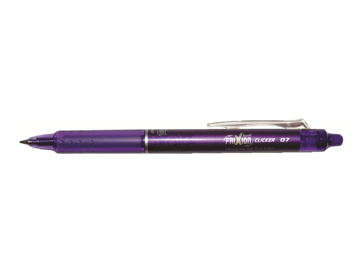 Pilot FriXion Penna retrattile a clip Viola 1 pz (Pilot FriXion Clicker m/klik 0,7 lilla)