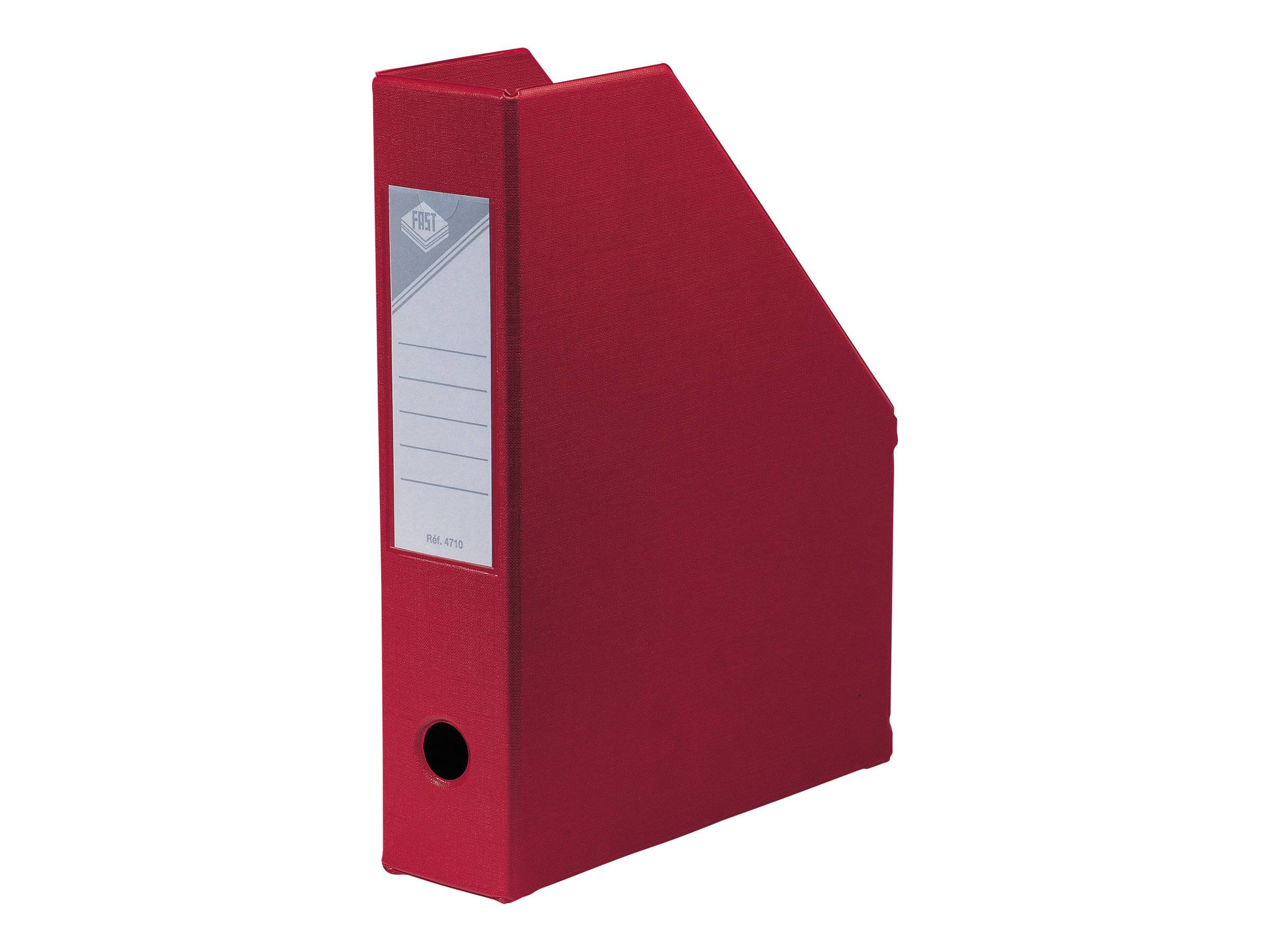 Esselte VIVIDA scatola per la conservazione di documenti PVC Rosso (Esselte Vivida tidsskriftsamler PVC A4)