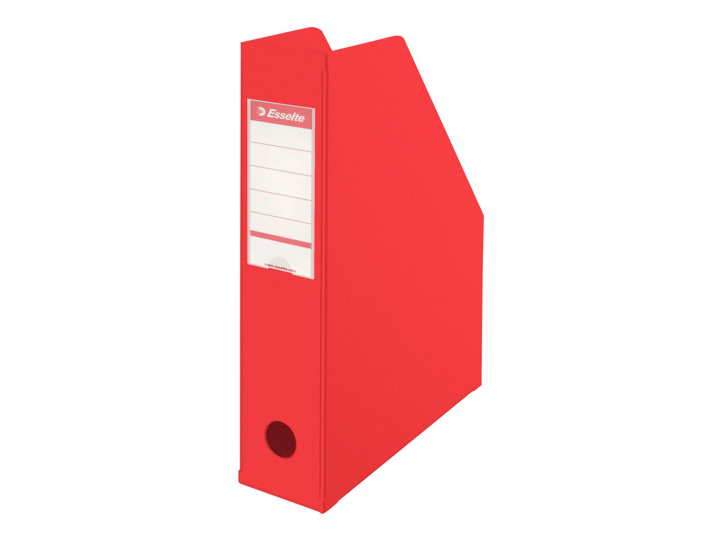 Esselte VIVIDA scatola per la conservazione di documenti PVC Rosso (Esselte Vivida tidsskriftsamler PVC A4)-1