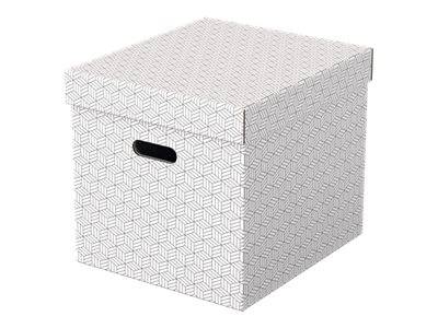 Scatole portaoggetti Esselte LEITZ Box Home Cube bianco 3 pezzi. 33,0 l - 32,0 x 36,5 x 31,5 cm bianco-2