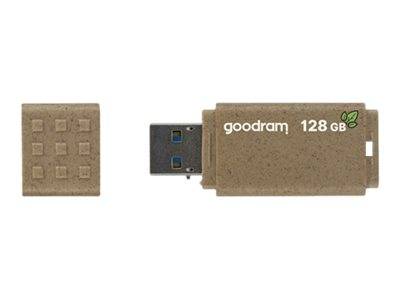 Goodram UME3 Eco Friendly unità flash USB 128 GB USB tipo A 3.2 Gen 1 (3.1 Gen 1) Marrone-0