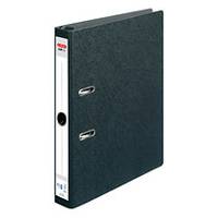 herlitz Hängeordner maX.file, Rückenbreite: 50 mm, schwarz DIN A4, aus Hartpappe, aufgeklebtes Rückenschild (10842292)-1
