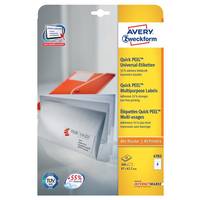 Etichette universali AVERY Nutzform 4782 97,0 x 67,7 mm bianco-2