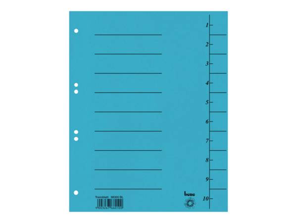 Bene Disiding Foglie DIN A4 210 g/m² blu